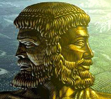 1-2-12 Janus statue