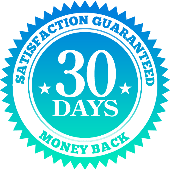 30 day money back guarantee